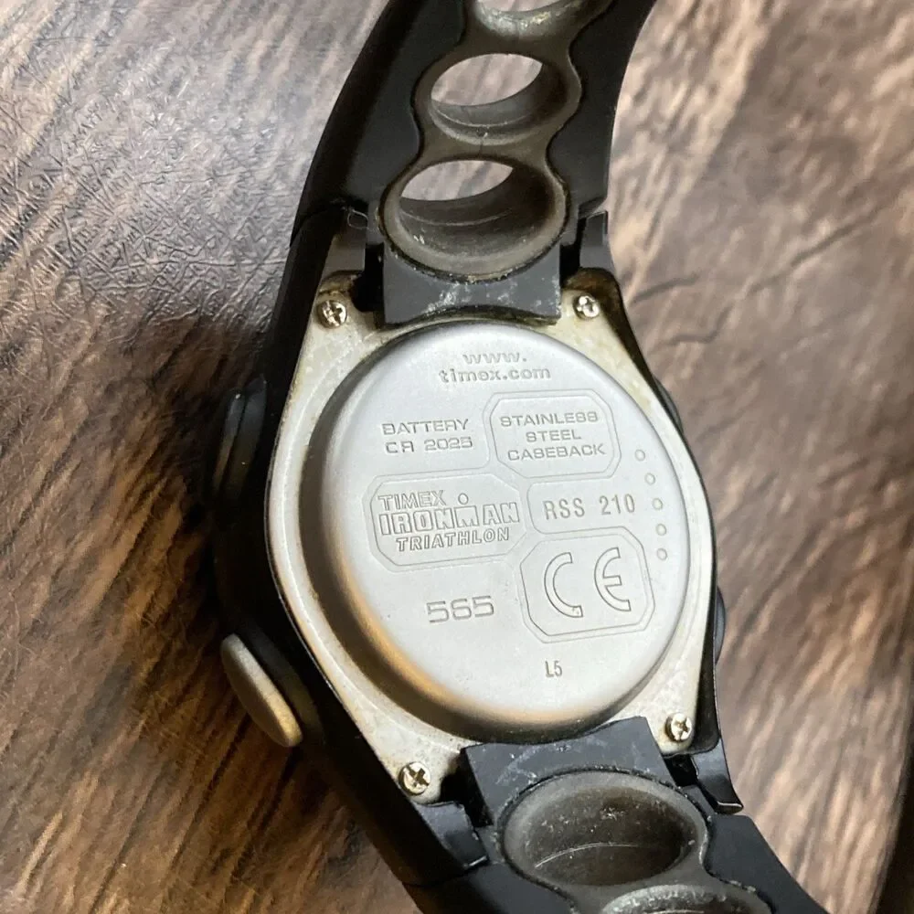 Timex Ironman With Modded Screen And Heart Rate Monitor